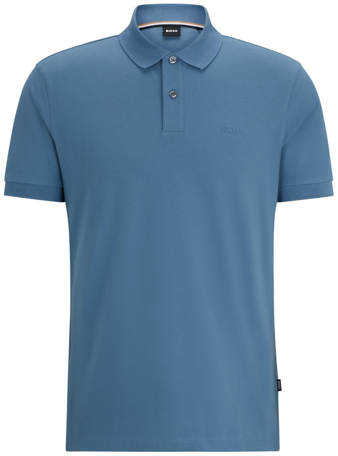 Hugo Boss Polo shirt made of organic cotton with logo embroidery (50468301) blue