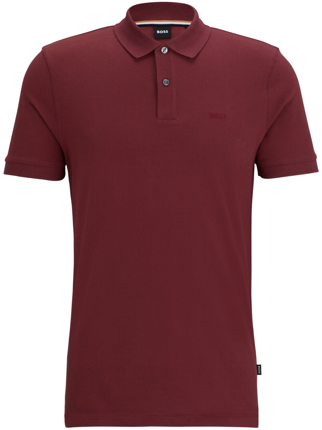 Hugo Boss Organic cotton polo shirt with embroidered logo (50468301) red