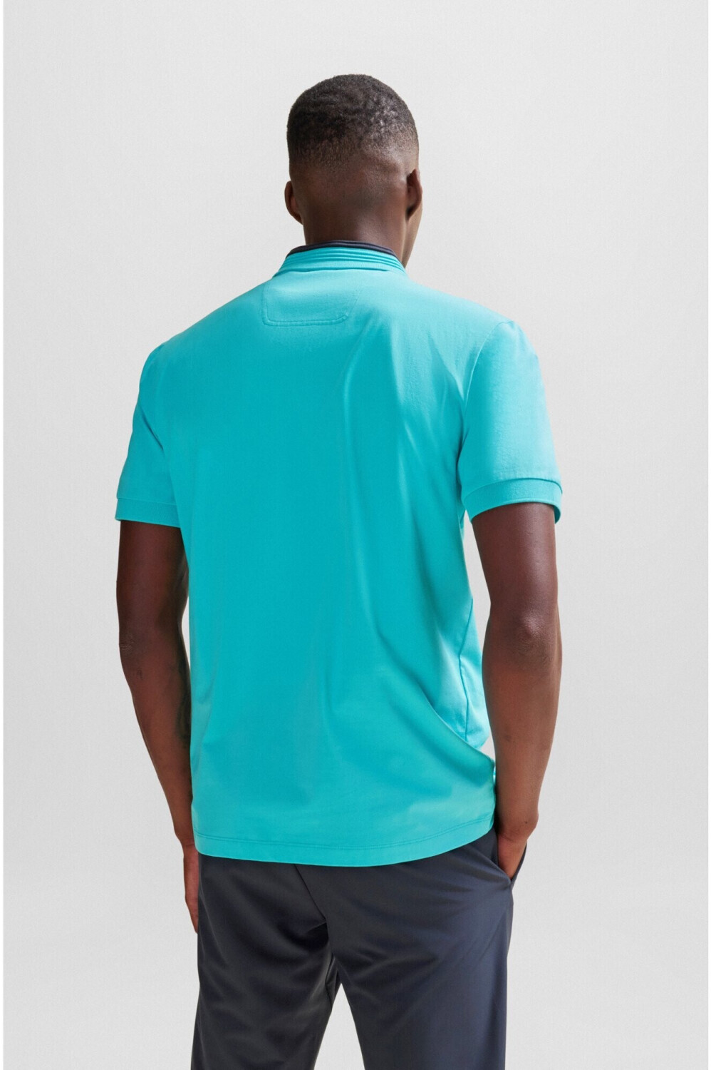 Hugo boss turquoise polo sales