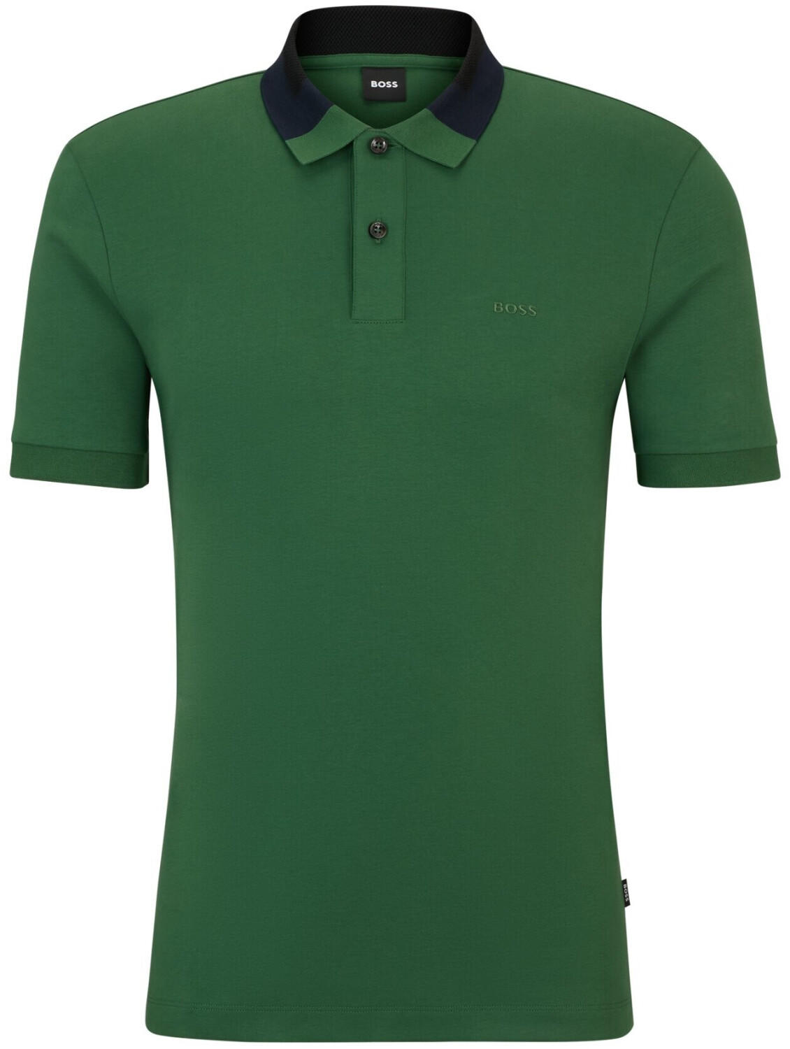 Hugo Boss Slim-fit polo shirt made of interlock cotton with colour blocking on the collar (50508840)