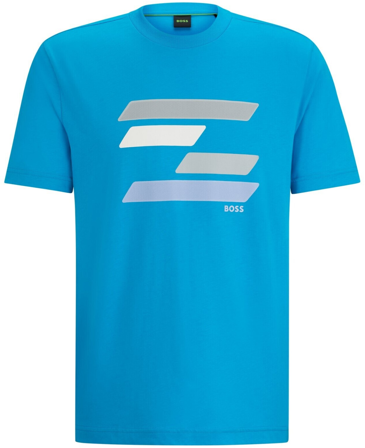 Hugo Boss Cotton jersey T-shirt with flag-style artwork (50513005)
