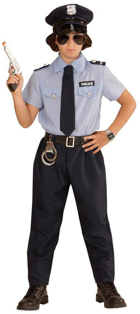 Widmann Children's costume police officer light blue