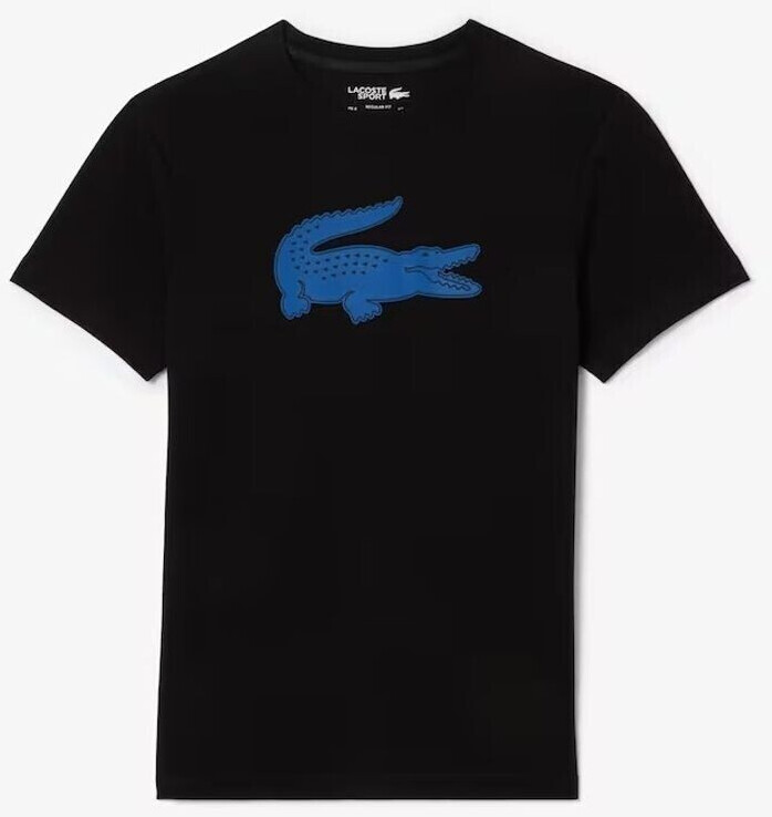 Lacoste Sport 3D Print Crocodile Breathable Jersey T shirt TH2042 schwarz blau IL5 ab 40 99 Preisvergleich bei idealo