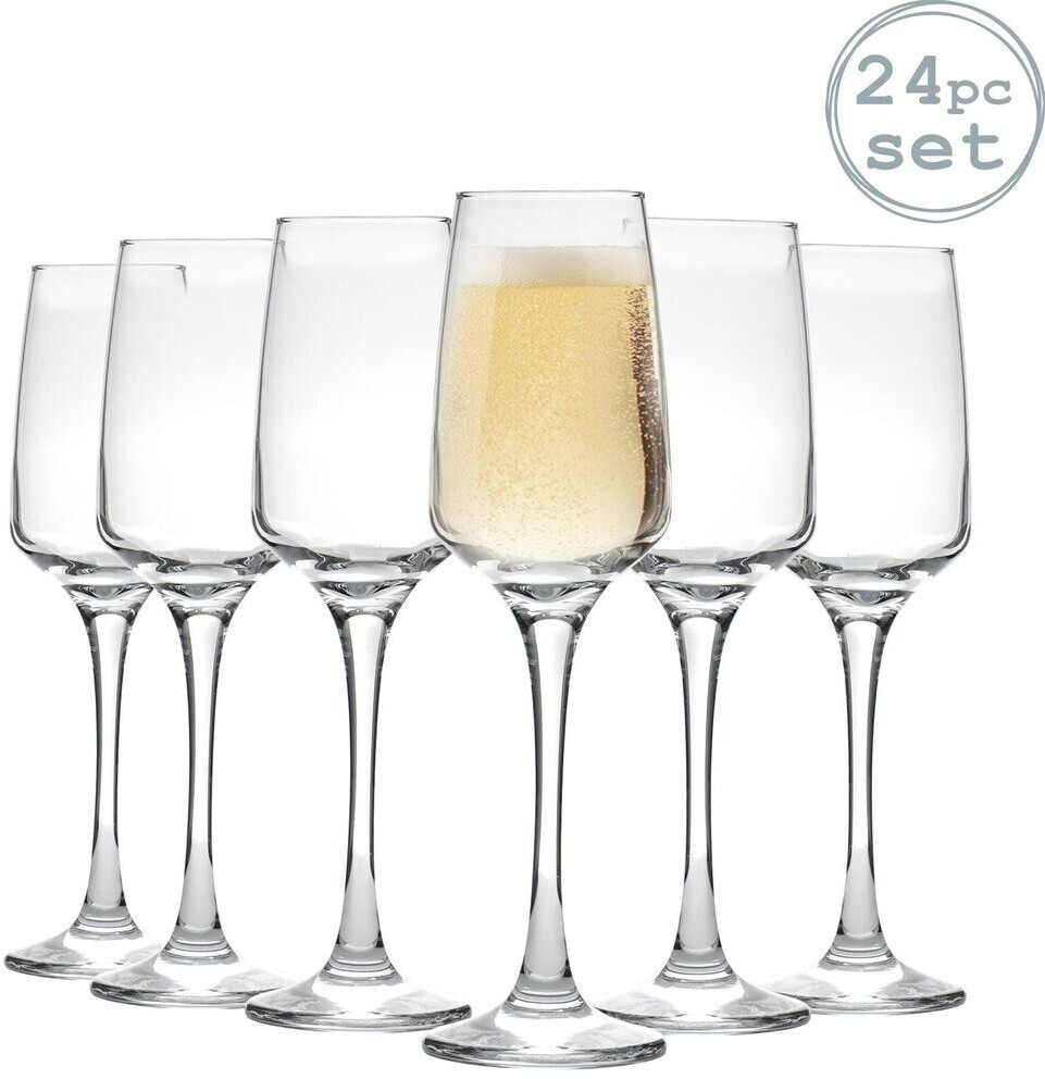 Photos - Glass Argon Ta Tallo Champagne Flutes - Modern Home Kitchen Stemware  
