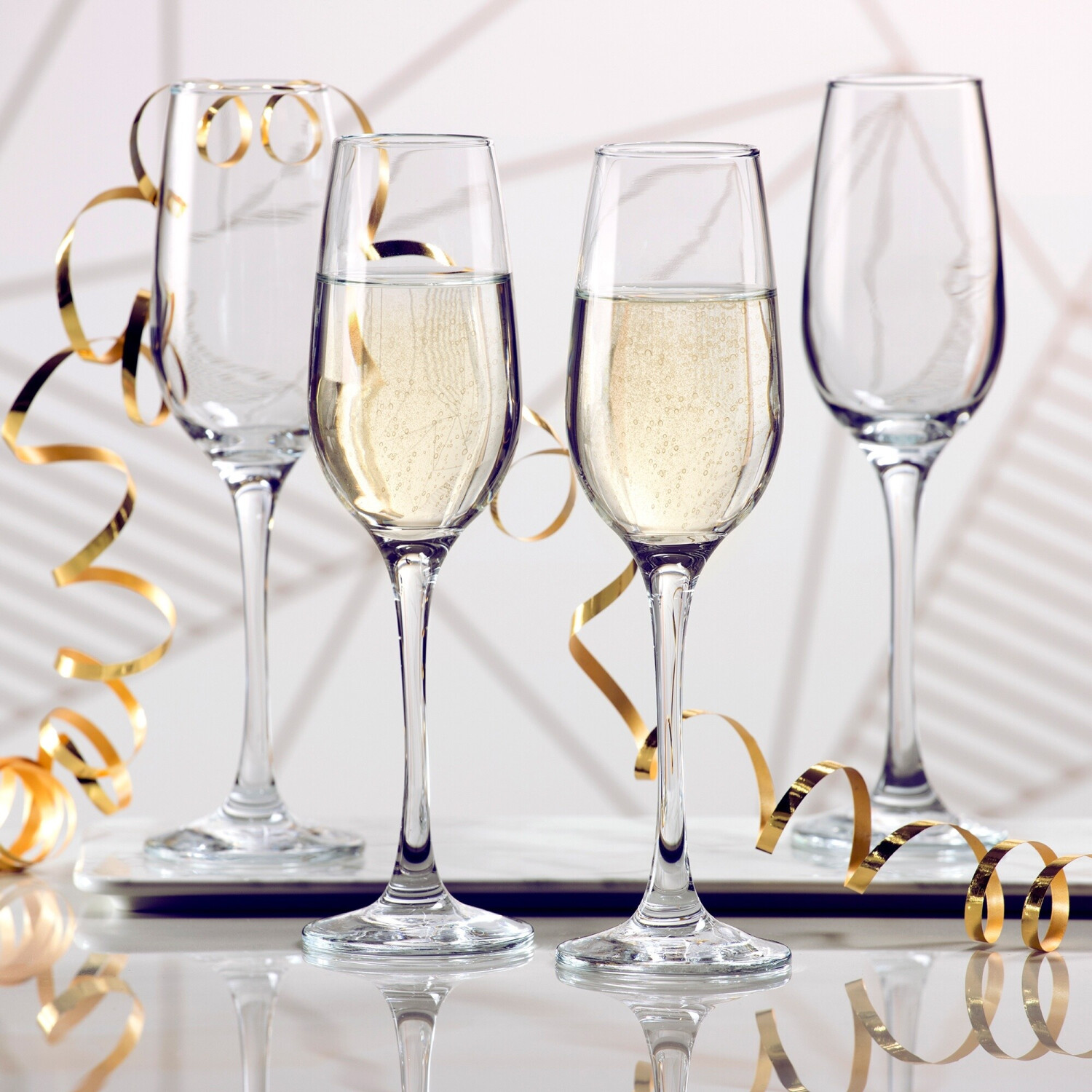 Pasabahce Champagne glasses set 6 pieces. Amber 200ml PASABAHCE