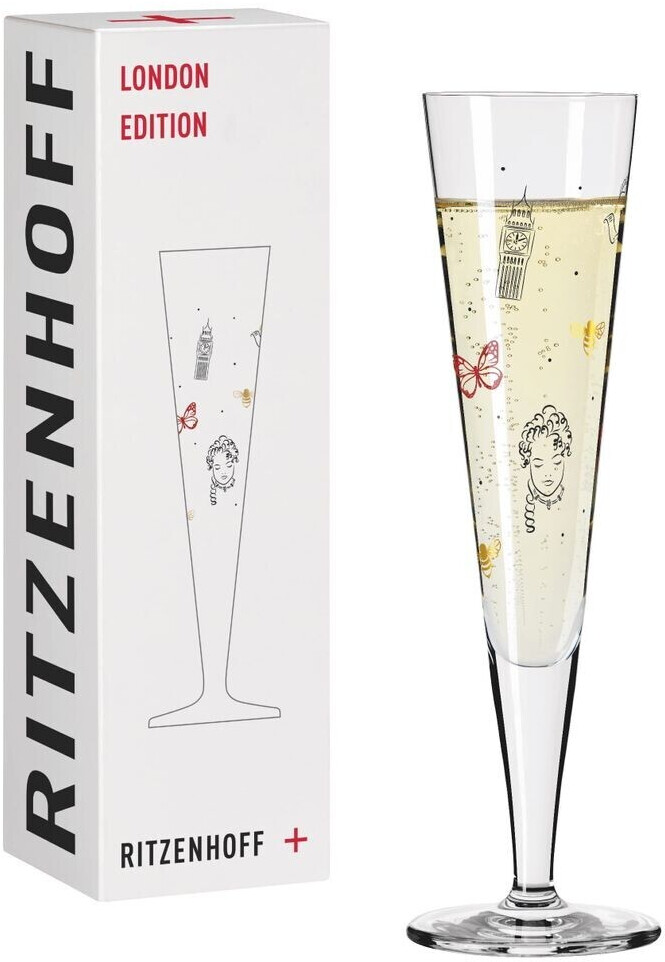Ritzenhoff Champus London Edition Champagne Glass H23 By Ana Vasconcelos
