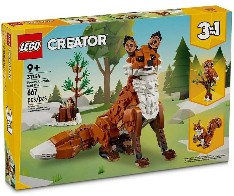 LEGO Creator 3 in 1 Animales del Bosque Zorro Rojo 31154 desde 49 99 Compara precios en idealo
