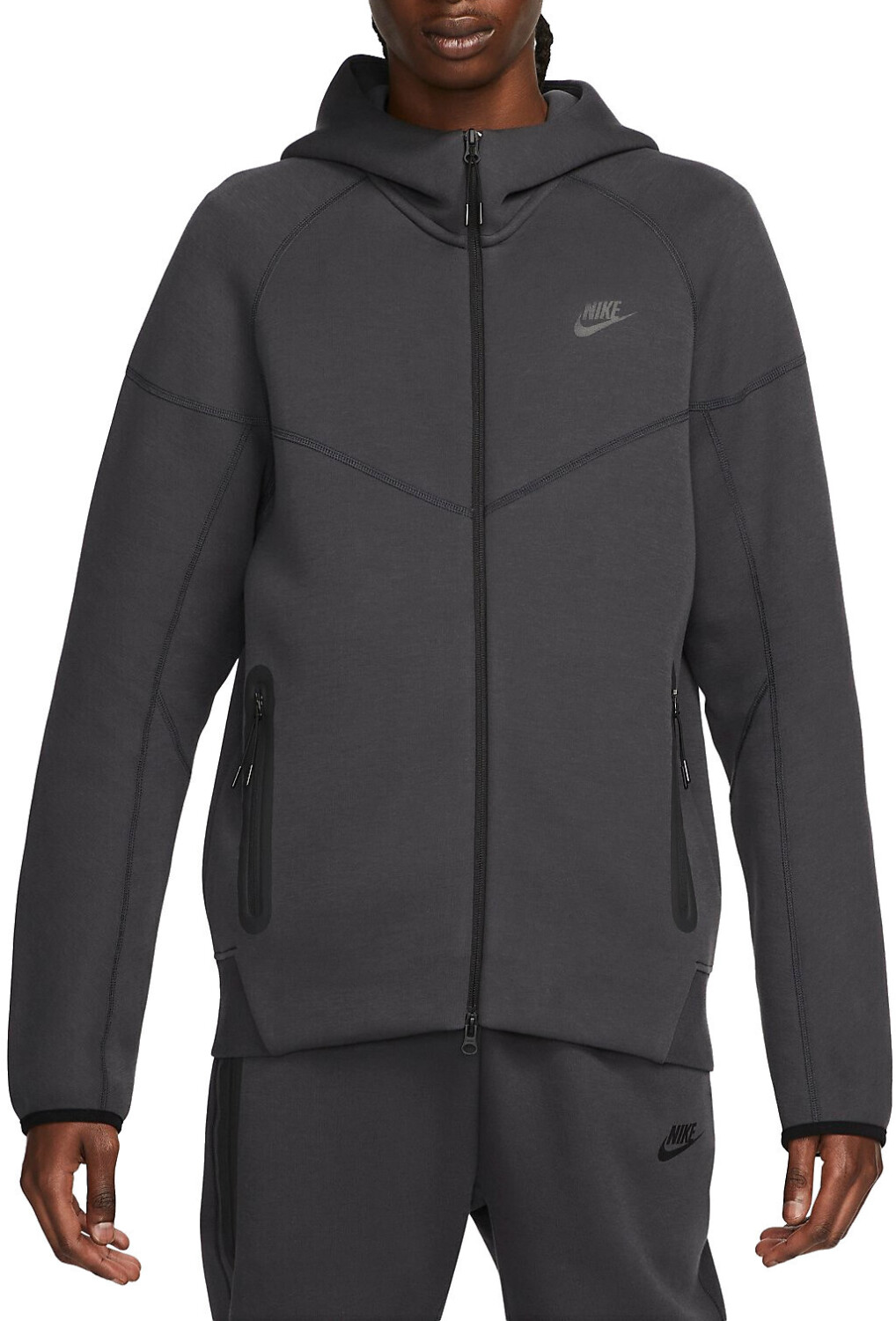 Nike Tech Fleece Windrunner FB7921 anthracite black desde 77 99 Compara precios en idealo