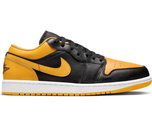 Nike air jordan 1 yellow and black new arrivals
