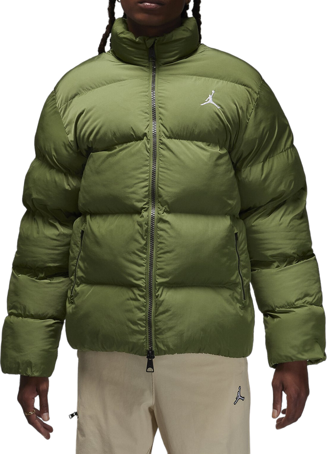Jordan Essentials Puffer Jacket (FB7331) sky j light olive/white