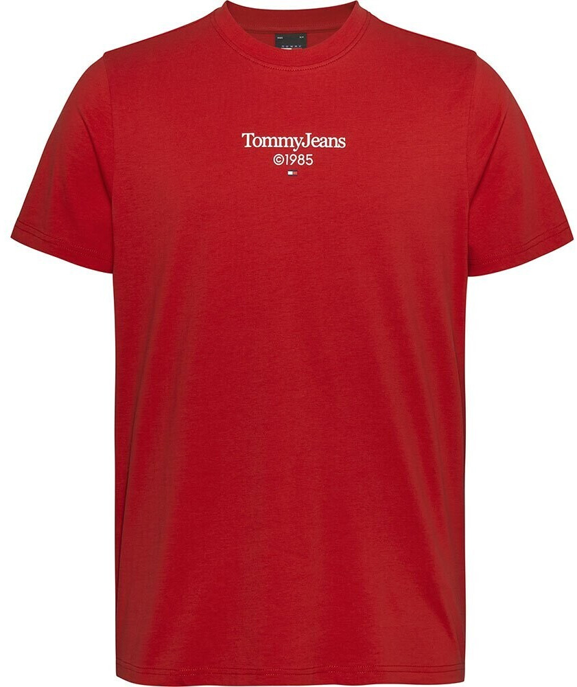 Tommy Hilfiger Slim Tj 85 Entry Ext Short Sleeve T-Shirt (DM0DM18569) red