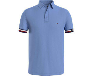 Tommy Hilfiger Monotype Short Sleeve Polo (MW0MW33585) blue C30 ab 