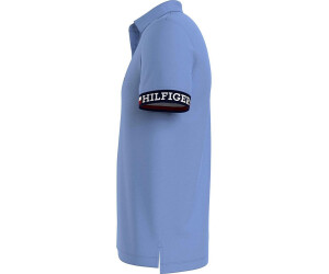 Tommy Hilfiger Monotype Short Sleeve Polo (MW0MW33585) blue C30 ab 