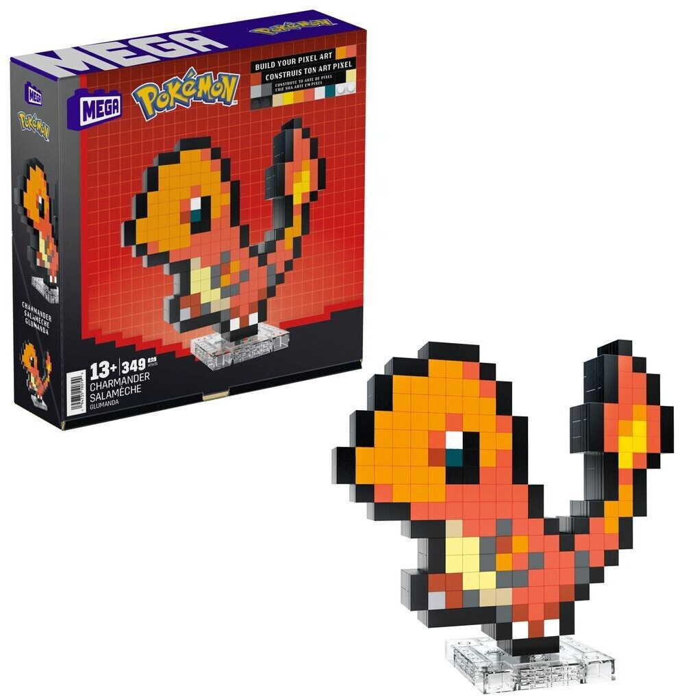 MEGA BLOKS Pokémon Pixel Art Glumanda (HTH76)