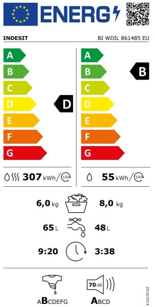 Indesit BIWDIL861485EU, Bild 7