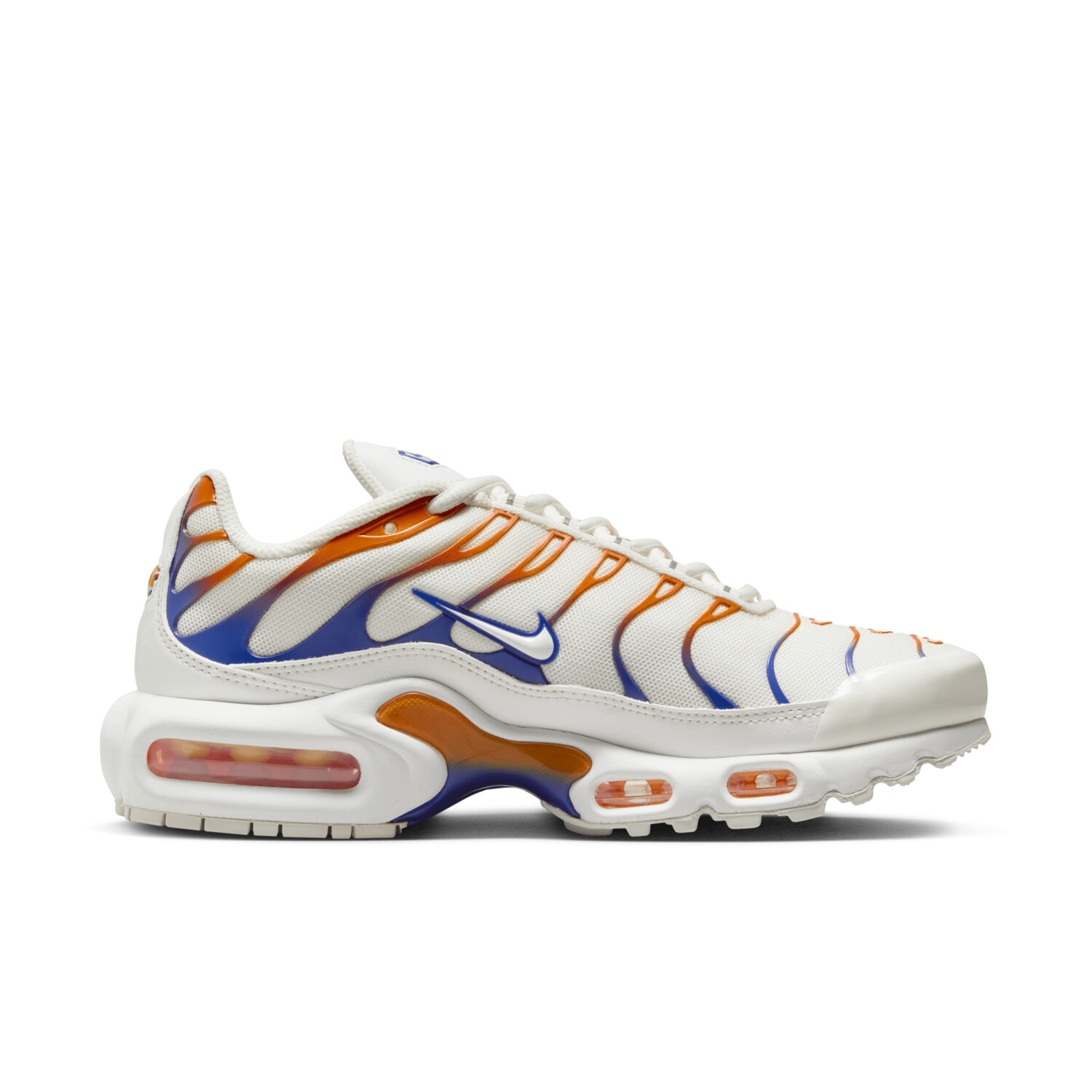 Buy Nike Air Max Plus Women summit white racer blue safety orange white from 129.99 Today Best Deals on idealo