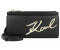 Karl Lagerfeld Signature 2.3 Clutch (240W3203_a997) black gold