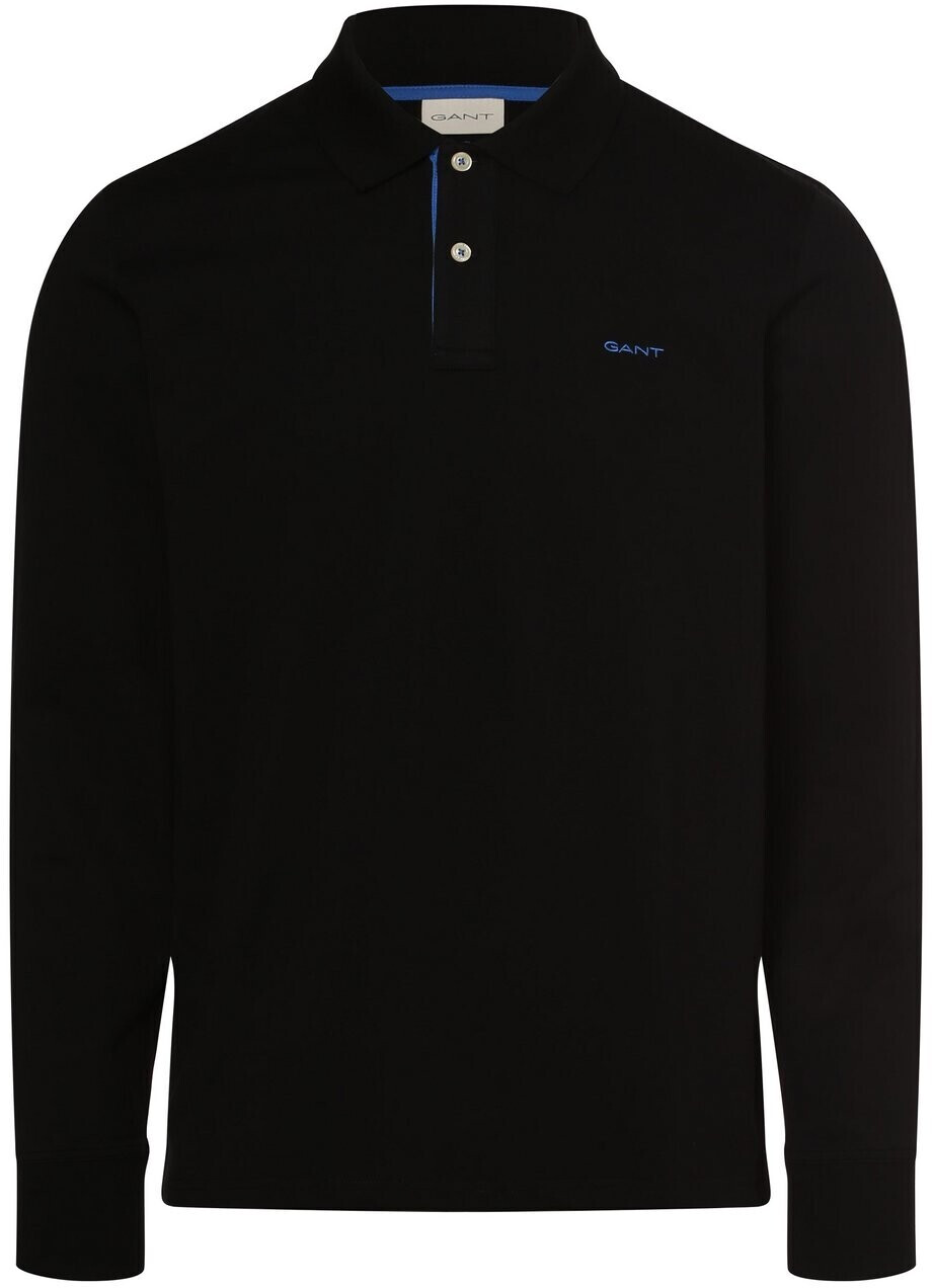 GANT Contrast piqué rugger (2065004) black