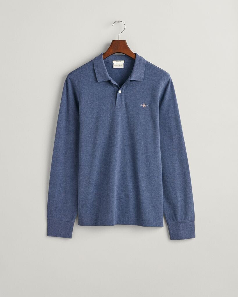 GANT Shield Piqué Rugger (2230) dark denim blue melange