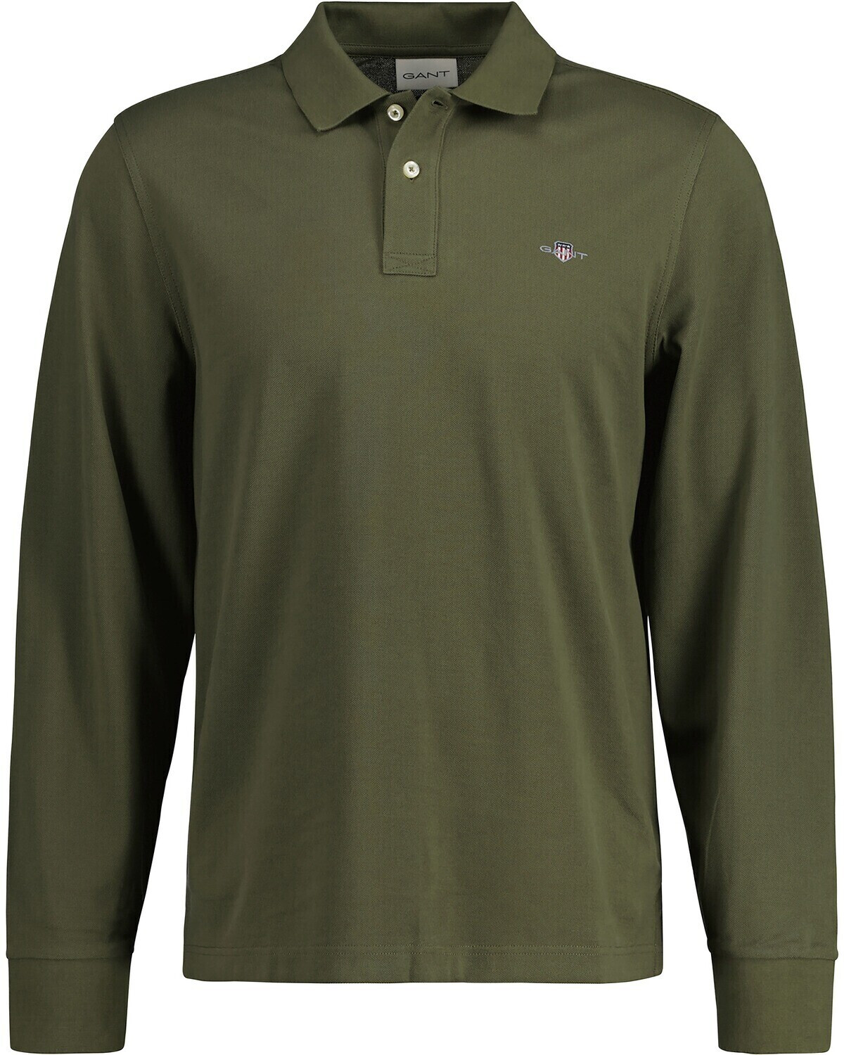 GANT Shield Piqué Rugger (2230) juniper green