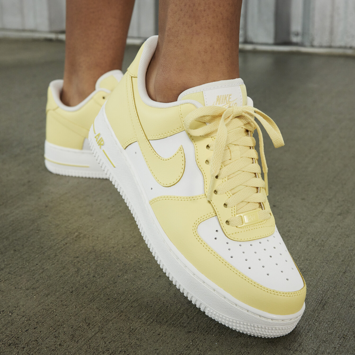 Chaussure nike jaune femme cheap