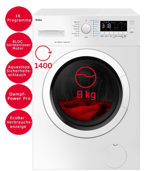 Amica WA 484 082, Bild 6