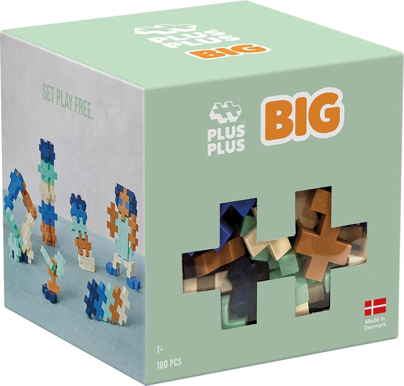 Plus-Plus Learn to Build BIG Breeze 100 pcs.