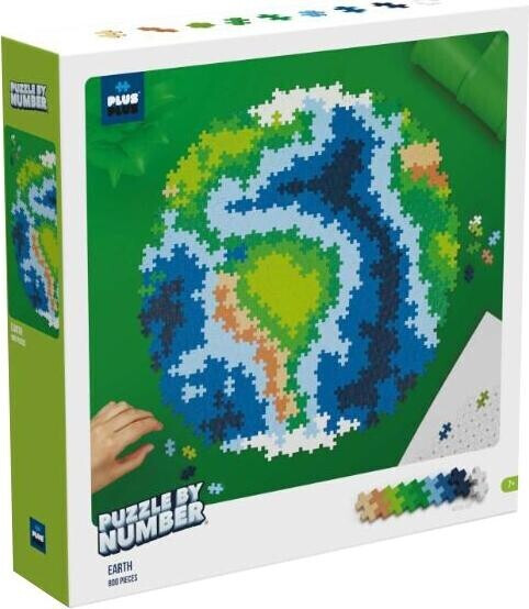 Plus-Plus Puzzle By Number Earth 800 pcs. (3914)