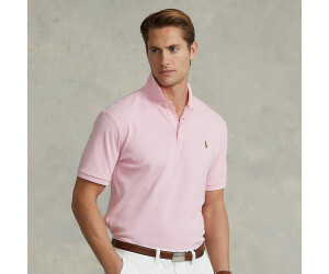 Pink Slim-fit cotton polo shirt, Polo Ralph Lauren