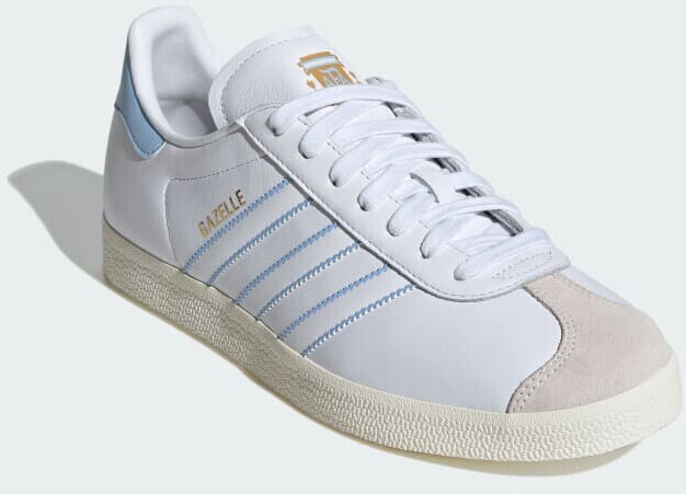 Adidas Gazelle cloud white glow blue off white ab 74 99 Preisvergleich bei idealo