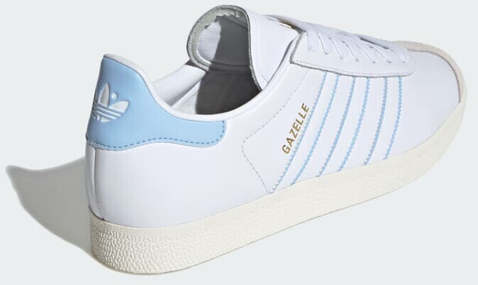 Adidas Gazelle cloud white glow blue off white ab 74 99 Preisvergleich bei idealo