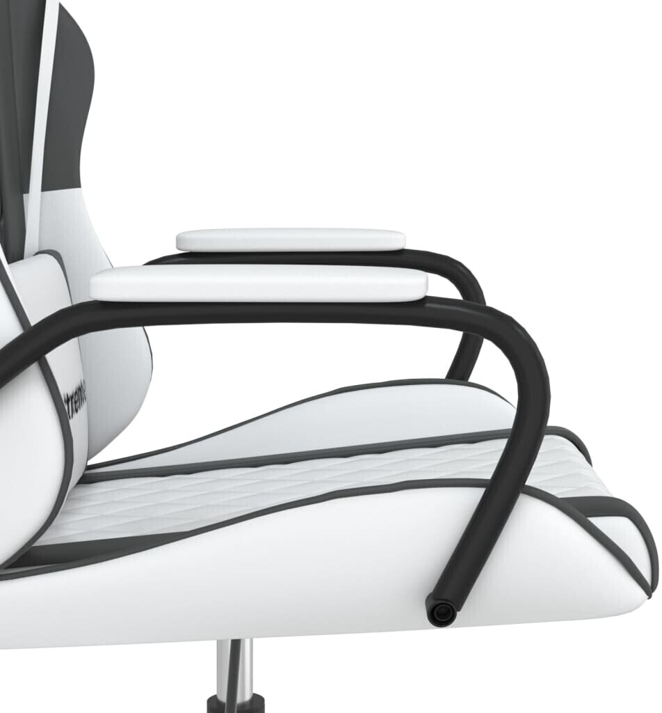 vidaXL Gaming Chair (3143775-3143786) White/Black (3143785) a € 119,99  (oggi)