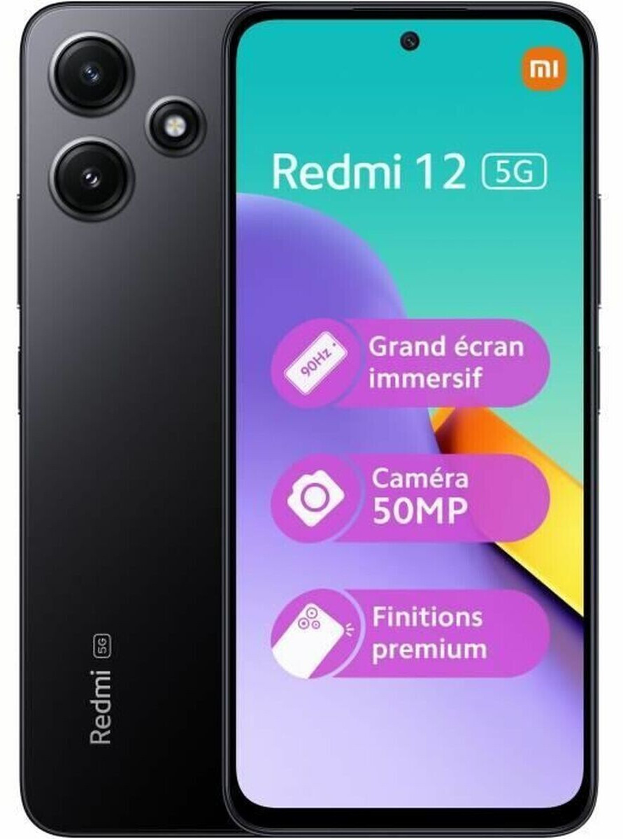 Xiaomi Redmi 12 5G マジックブラック 4/128 二台セット