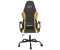 vidaXL Gaming-Stuhl mit Massagefunktion (345533-345544) schwarz/gold (345535)