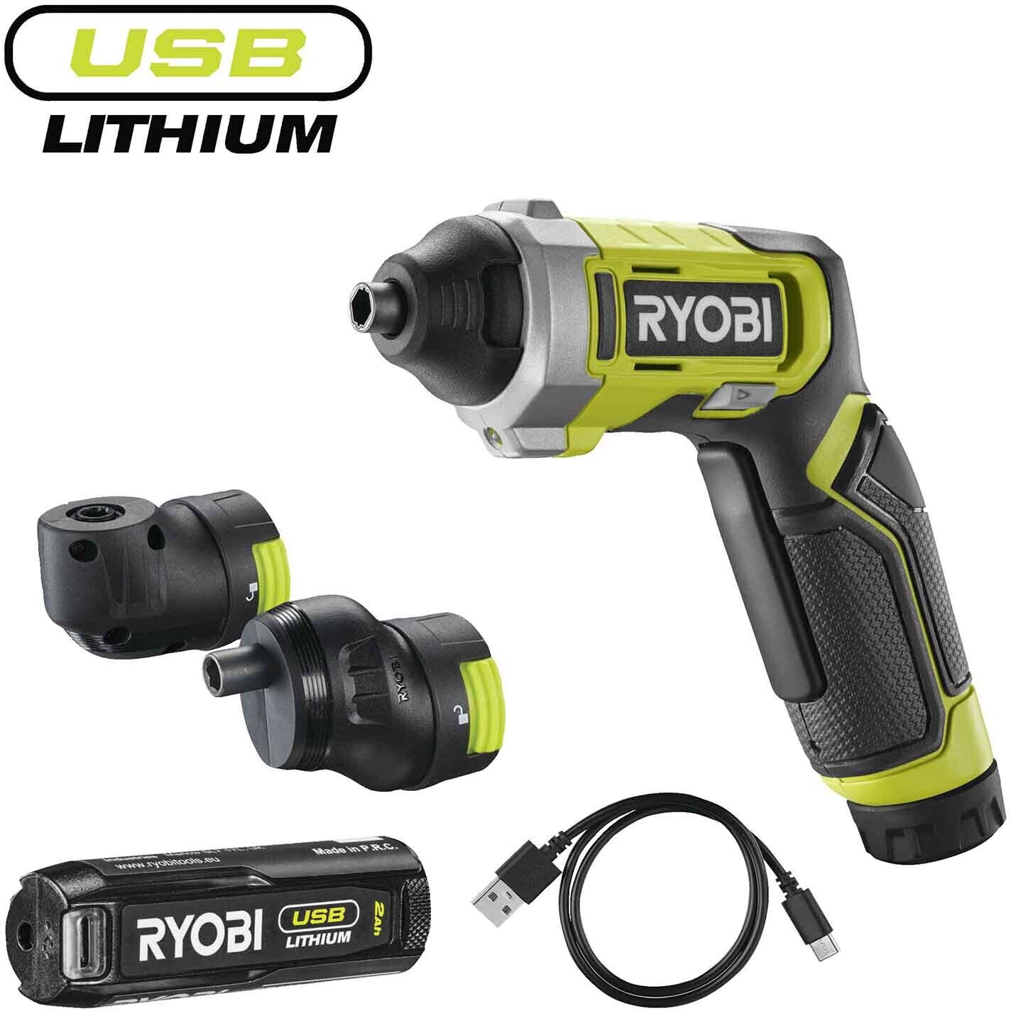 Ryobi ERGO RSD4-120TA2 (1x 4V 2,0 Ah + 2 attachments)