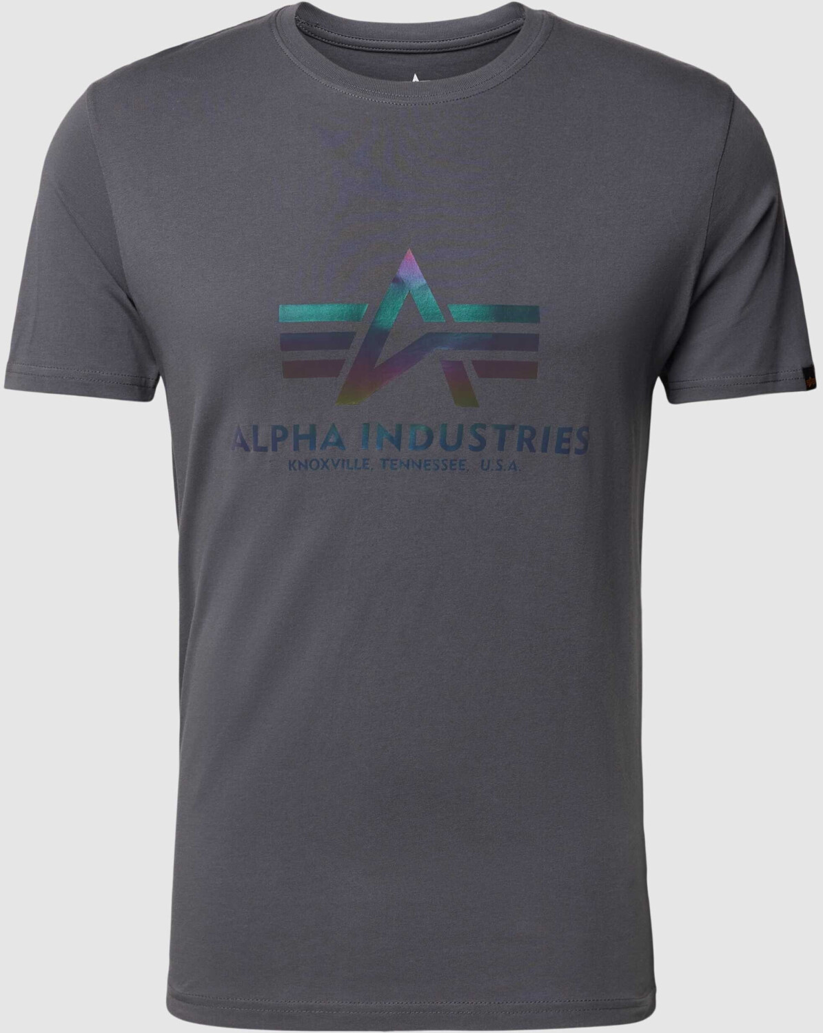 Alpha Industries Basic T Rainbow short-sleeved T-shirt (100501RR) grey