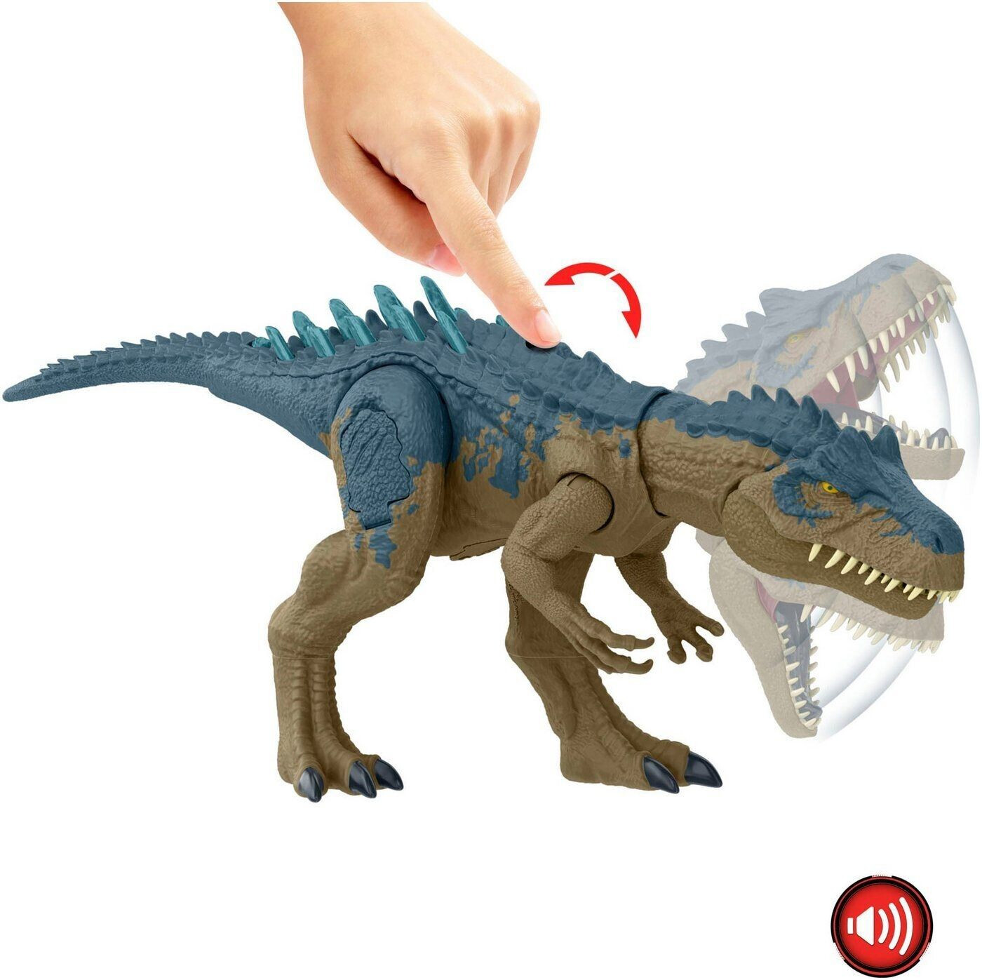 Allosaurus jurassic world toy discount