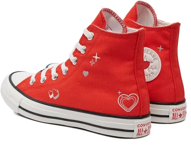 Converse cuore rosso prezzo outlet