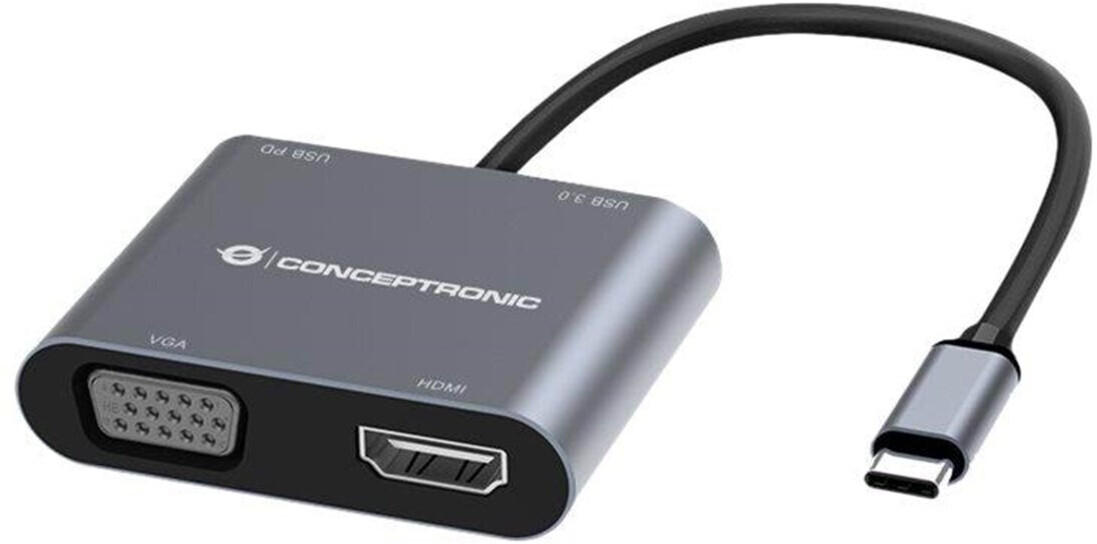 Conceptronic 4-in-1 USB-C Hub DONN16G