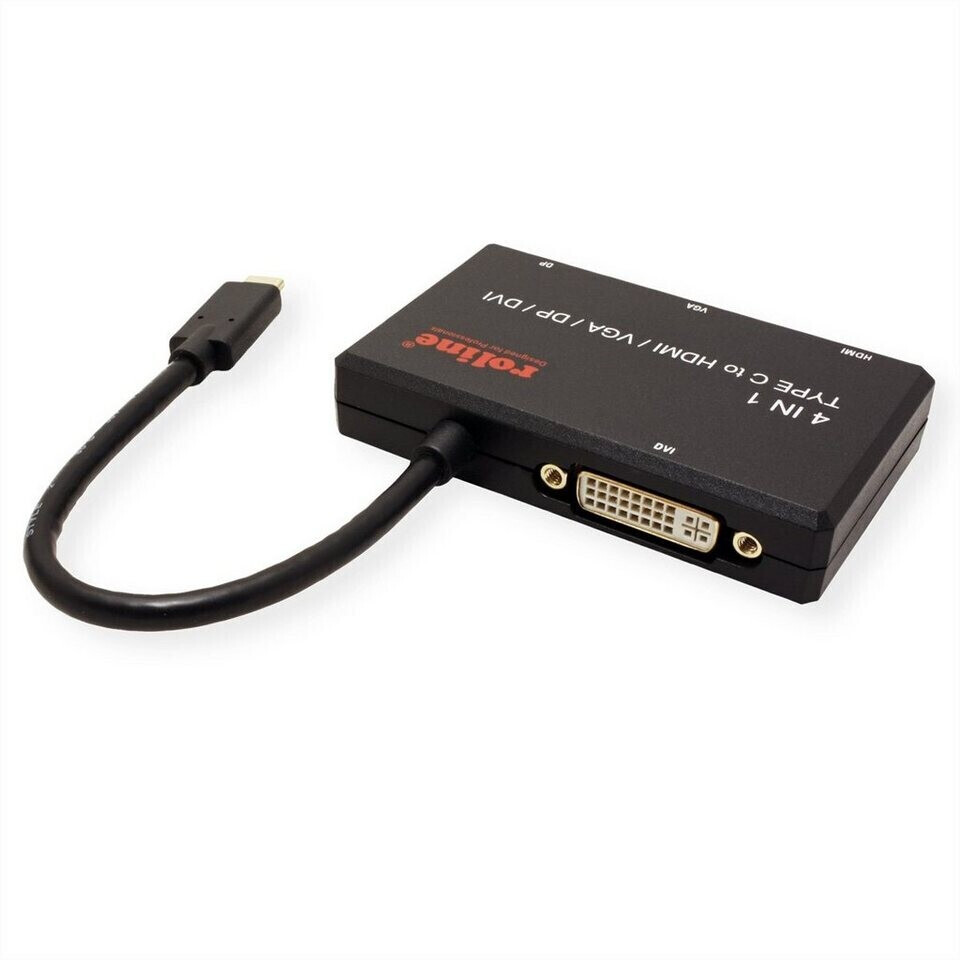 USB Type C-HDMI/VGA/DVI/DisplayPort変換アダプタ AD-ALCHVDVDP 代引