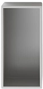 Muuto Mini Stacked 2.0 Holz - 33x16x26 cm - hellgrau - light grey (004) Designer-Regal