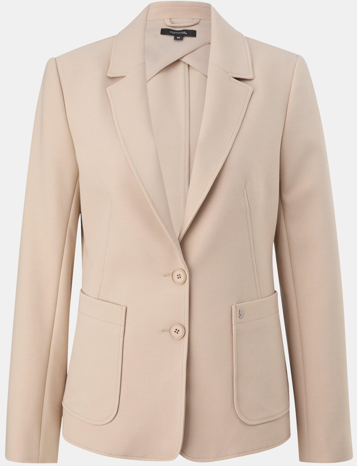 Comma Blazer aus Viskosemix (2138380) beige ab 60,00 € | Preisvergleich bei  idealo.de