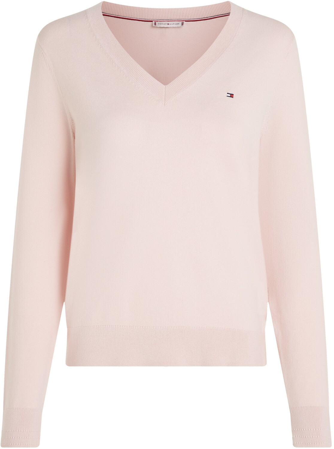 Tommy Hilfiger Jersey V-Neck Jumper(WW0WW40098)