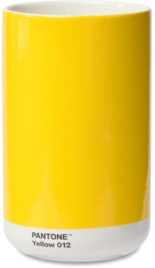 Pantone Porcelain vase 16.9cm yellow 012 (18723)