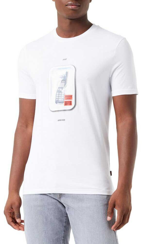 Hugo Boss Fragile Short Sleeve T-Shirt (50503535) white