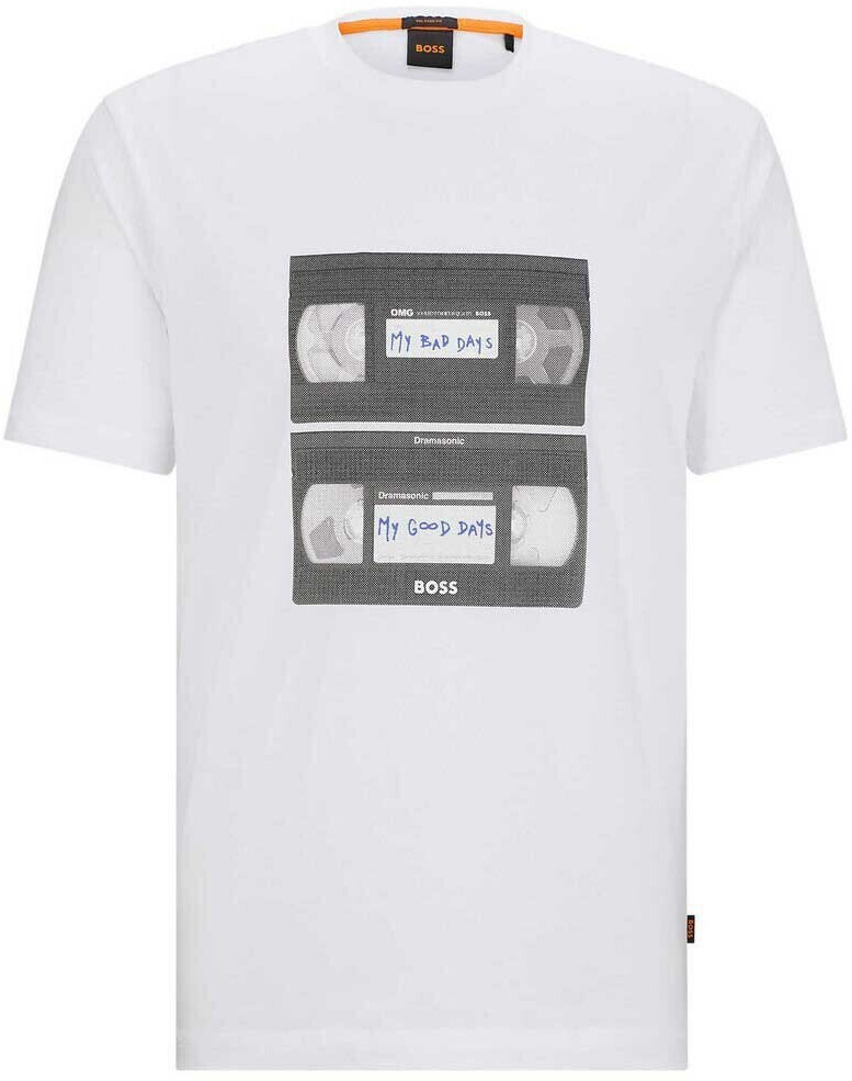 Hugo Boss Retroleo Short Sleeve T-Shirt (50510021) white