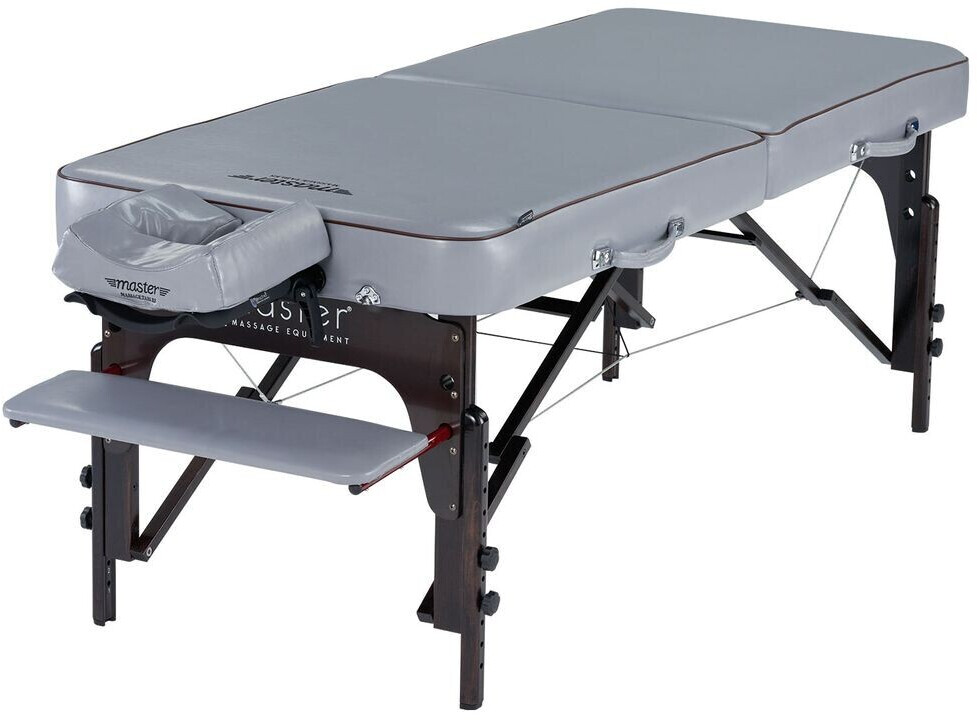 Master Massage Montour LX 2 zone massage table 71 cm dove gray