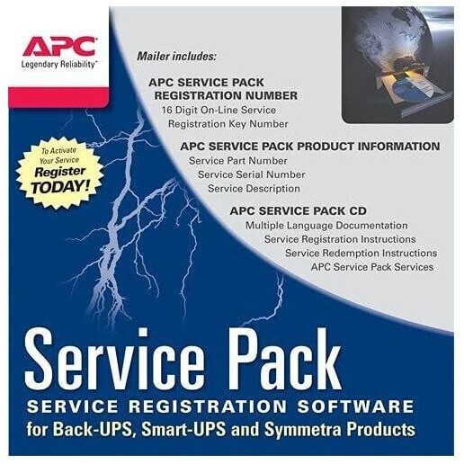 APC Service Pack WBEXTWAR3YR-SP-01A