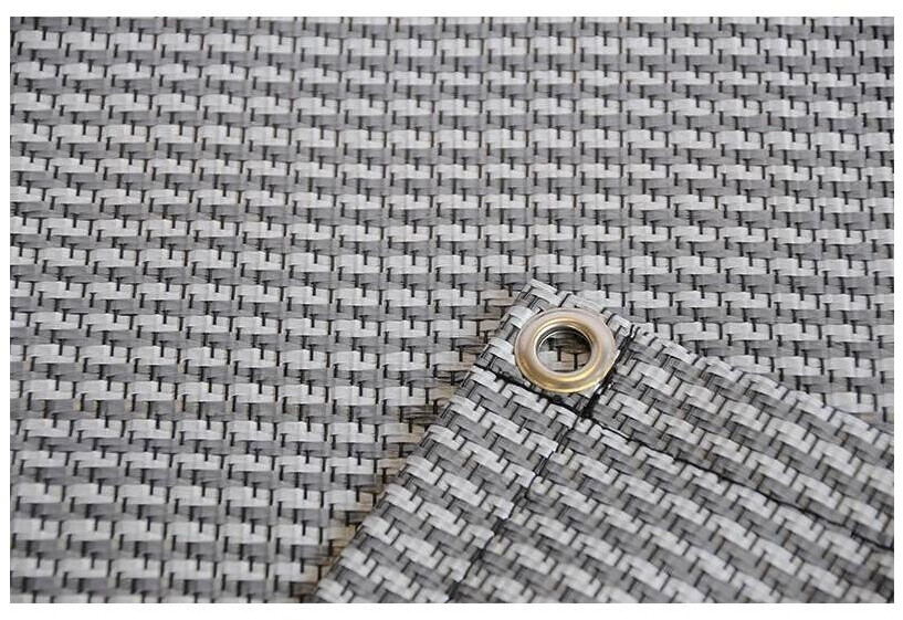 Via Mondo Centet carpet Premium, gray, 250x350cm