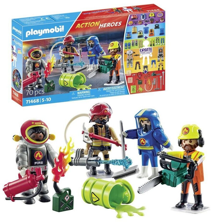 Playmobil City Action My Figures Feuerwehr 71468 Ab 12 65 Playmobil City Action My Figures Feuerwehr 71468 Ab 12 65
